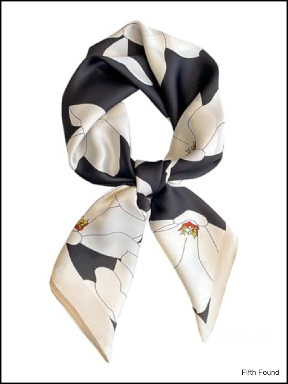Silky Square Scarf | Lightweight Polyester Fashion Headwrap Bandana